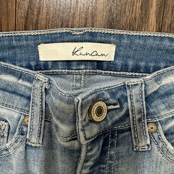 Kan Can jeans with rips down legs - Picture 2 of 3